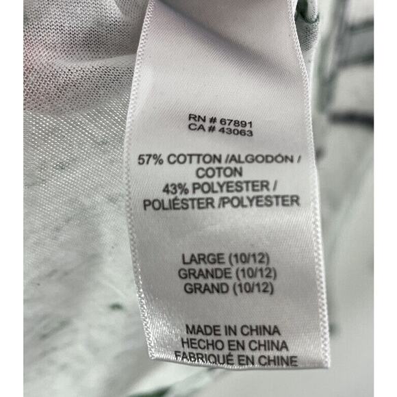 New York Jets NFL Youth Girl's Fan Apparel Long Sleeve Burnout Shirt 10/12 - Picture 3 of 5